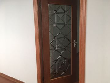ドアの装飾的なパネル ガラス22&quot; *64」黒い古さびの自然な木製様式